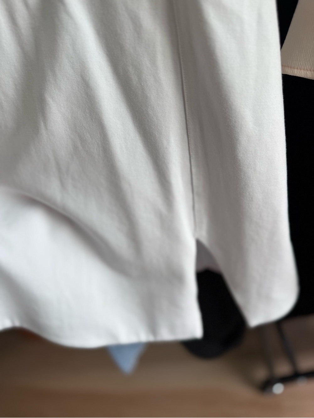 White Spaghetti-Strap Mini Dress - Picture 4 of 5